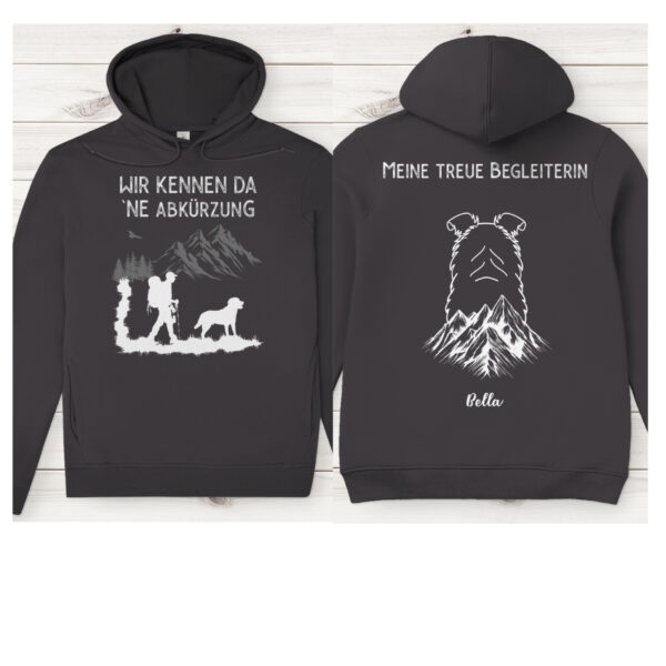 Wir kennen da ne Abkürzung - HunderückenBerg / Herren Bio-Hoodie personalisiert